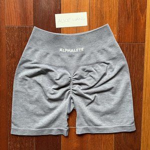 alphalete OG french blue 3.5” amplify short